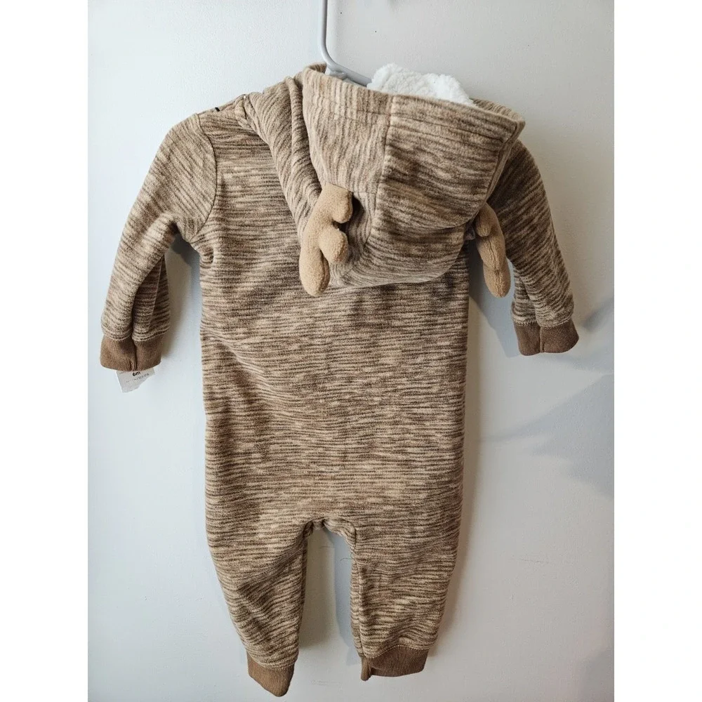 Baby's‎ Carter's Reindeer Footsie - Size 6 Mo